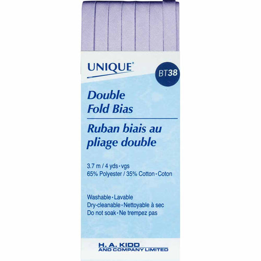 UNIQUE Double Fold Bias Tape – 7 mm x 3.7 m (1/4 in x 4.0 yd) – Copen