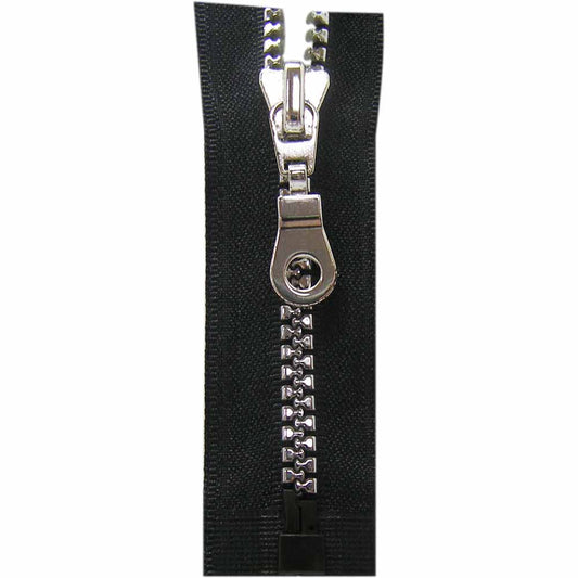 COSTUMAKERS Fashion One-Way Separating Zipper 55cm (22") -  Black - 1720