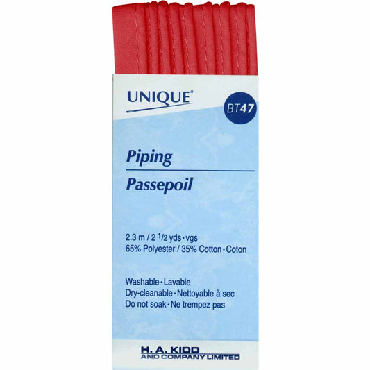 UNIQUE Corded Piping 3.2 mm x 2.3 m – Brick