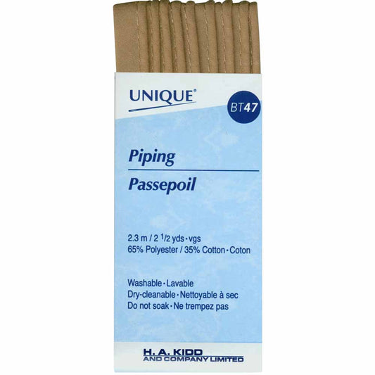 UNIQUE Corded Piping 3.2 mm x 2.3 m – Taupe