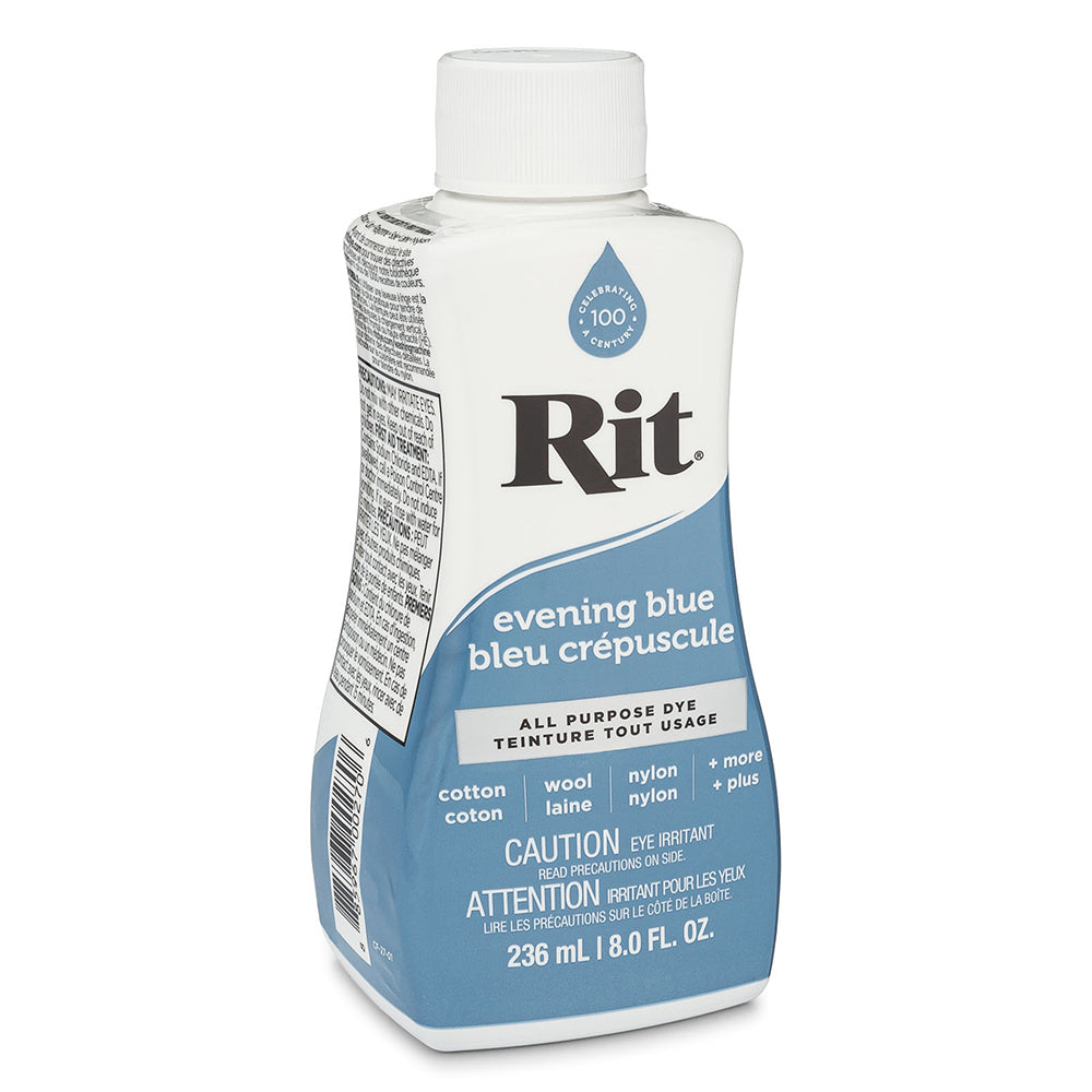 RIT All-Purpose Liquid Dye 236 mL (8 fl oz) Evening Blue