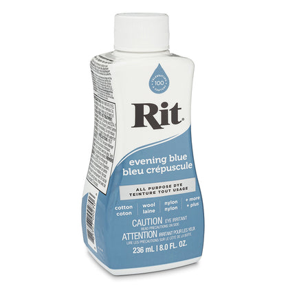 RIT All-Purpose Liquid Dye 236 mL (8 fl oz) Evening Blue