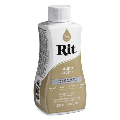 RIT All-Purpose Liquid Dye 236 mL (8 fl oz) Taupe