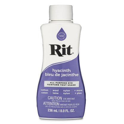 RIT All-Purpose Liquid Fabric Dye 236 mL (8 fl oz) Hyacinth