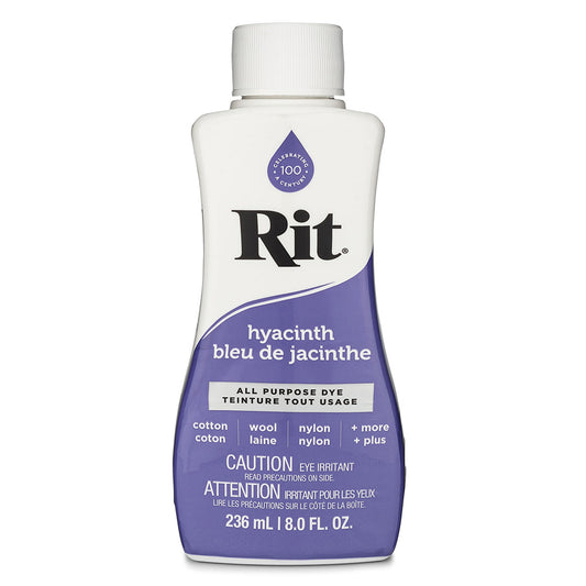 RIT All-Purpose Liquid Fabric Dye 236 mL (8 fl oz) Hyacinth