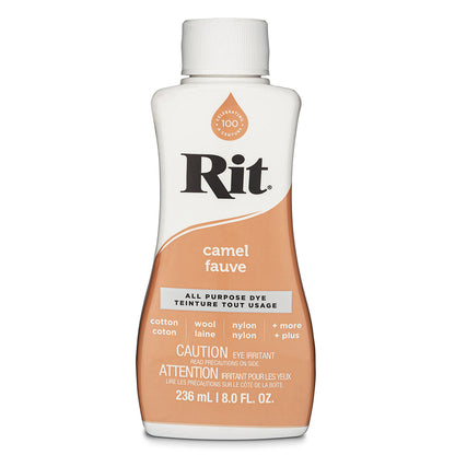 RIT All-Purpose Liquid Fabric Dye 236 mL (8 fl oz) Camel