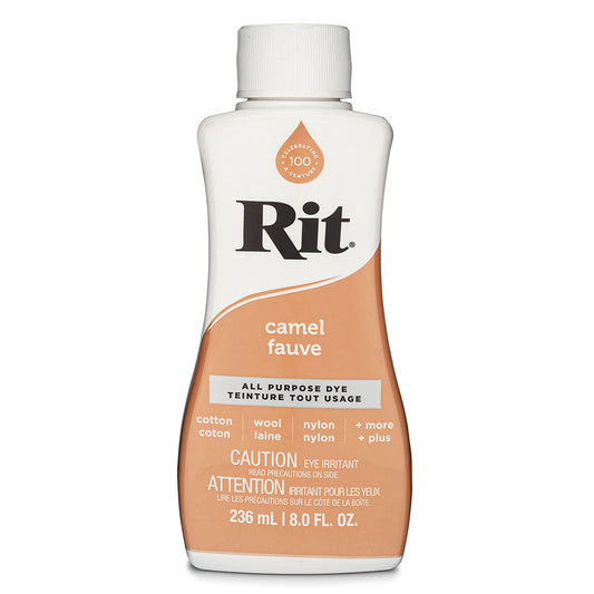 RIT All-Purpose Liquid Fabric Dye 236 mL (8 fl oz) Camel