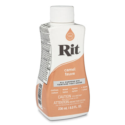 RIT All-Purpose Liquid Fabric Dye 236 mL (8 fl oz) Camel