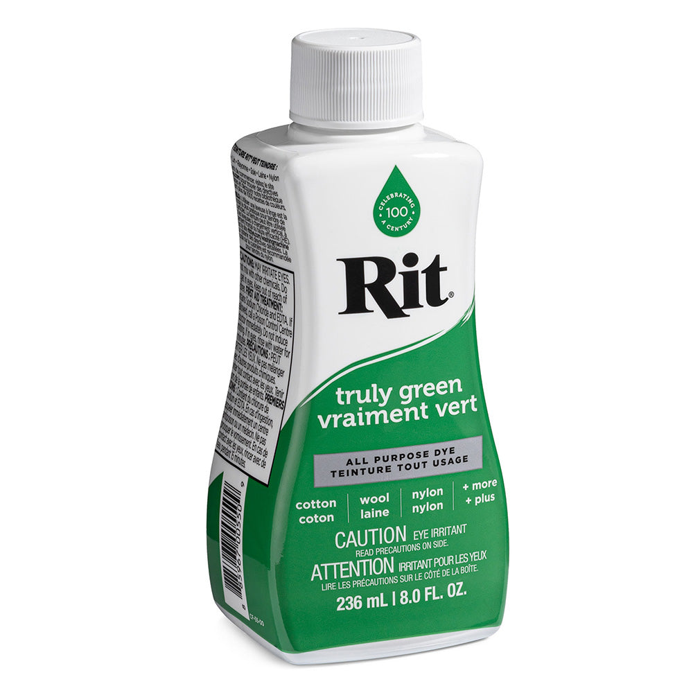RIT All-Purpose Liquid Fabric Dye 236 mL (8 fl oz) Truly Green