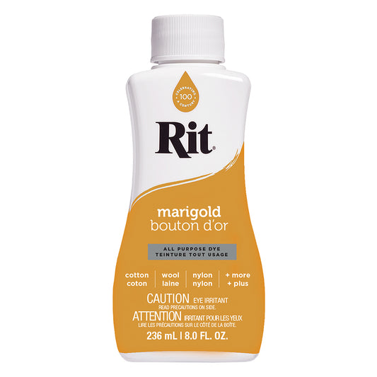RIT All-Purpose Liquid Fabric Dye 236 mL (8 fl oz) Marigold