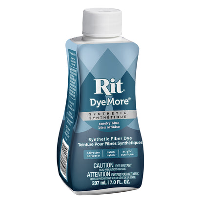 RIT Dyemore Liquid Dye for Synthetic Fibers 207 ml (7 Oz) Smoky Blue
