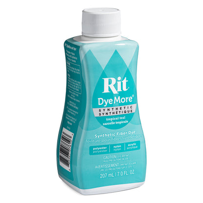 RIT Dyemore Liquid Dye for Synthetic Fibers 207 ml (7 Oz) Tropical Teal