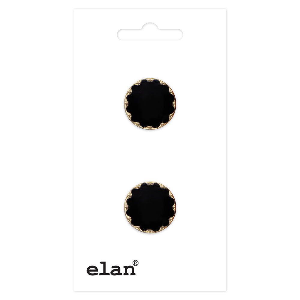 ELAN Shank Button 15 mm (5/8 in) 2-Count