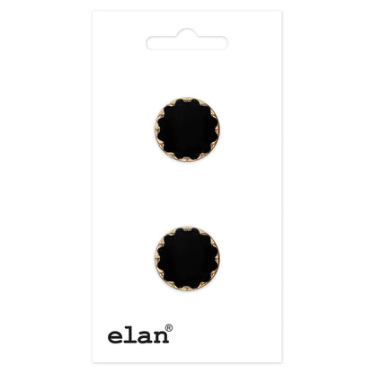 ELAN Shank Button 15 mm (5/8 in) 2-Count