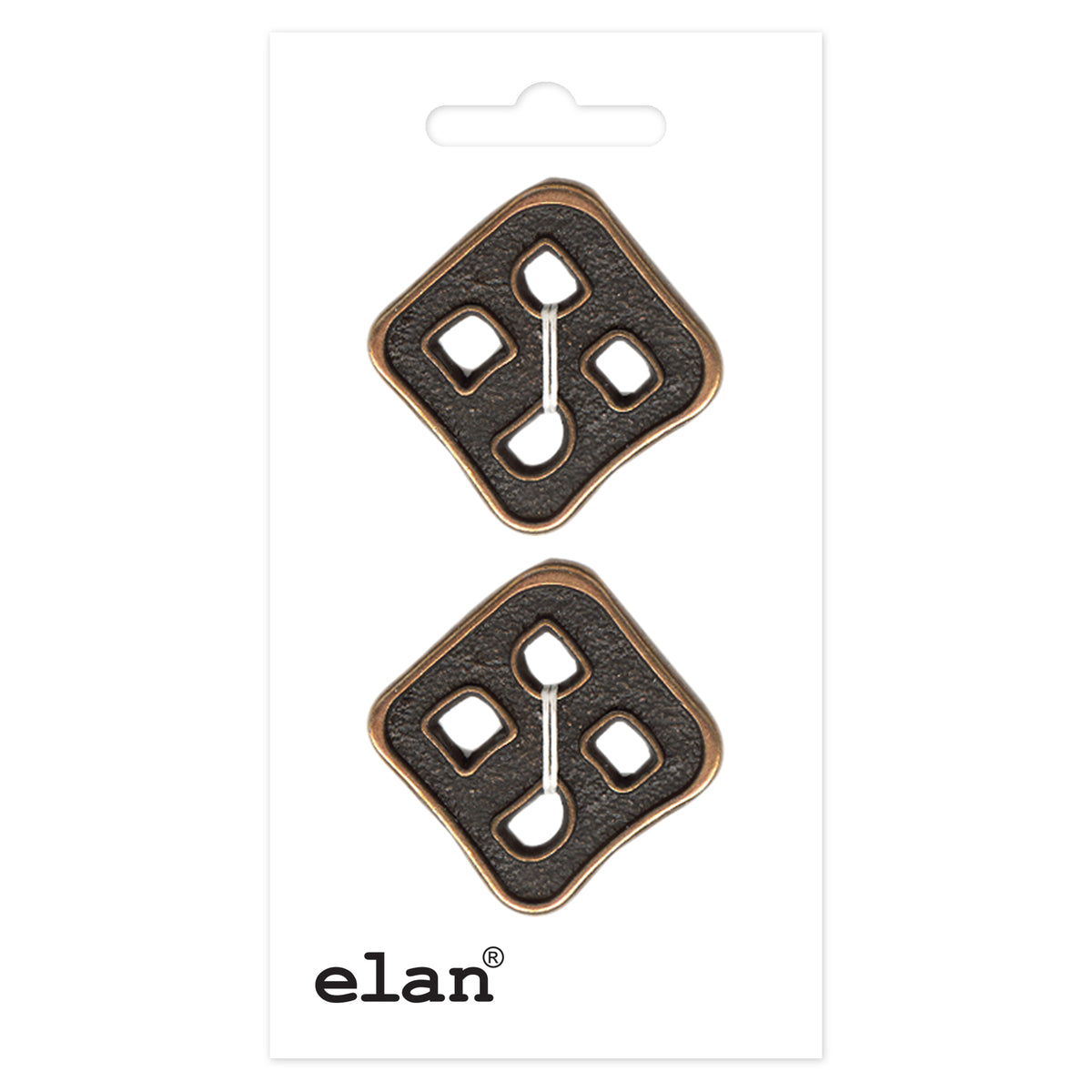 ELAN 4-Hole Button - 28 mm (1 1/8 in.) - 2 count