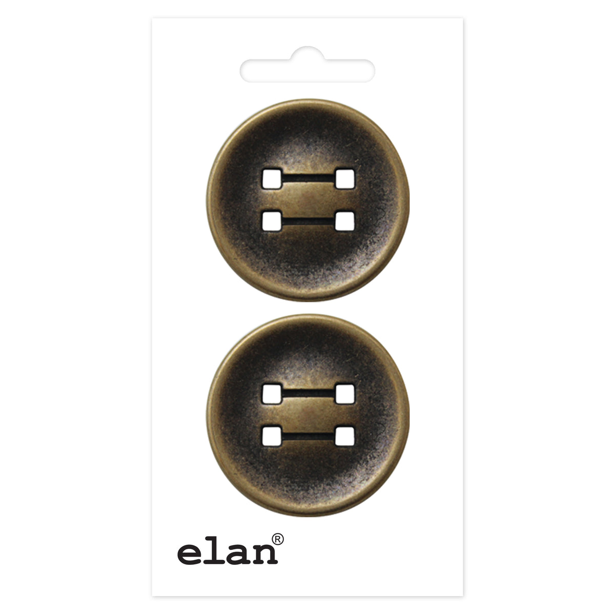 ELAN 2 Hole Button - 28mm (1 1/8) - 2 count