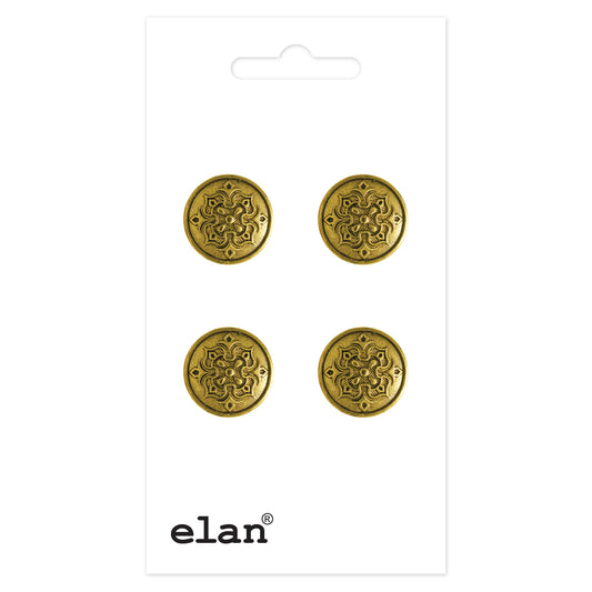 ELAN Shank Button 13 mm (1/2 in.) - 4 count