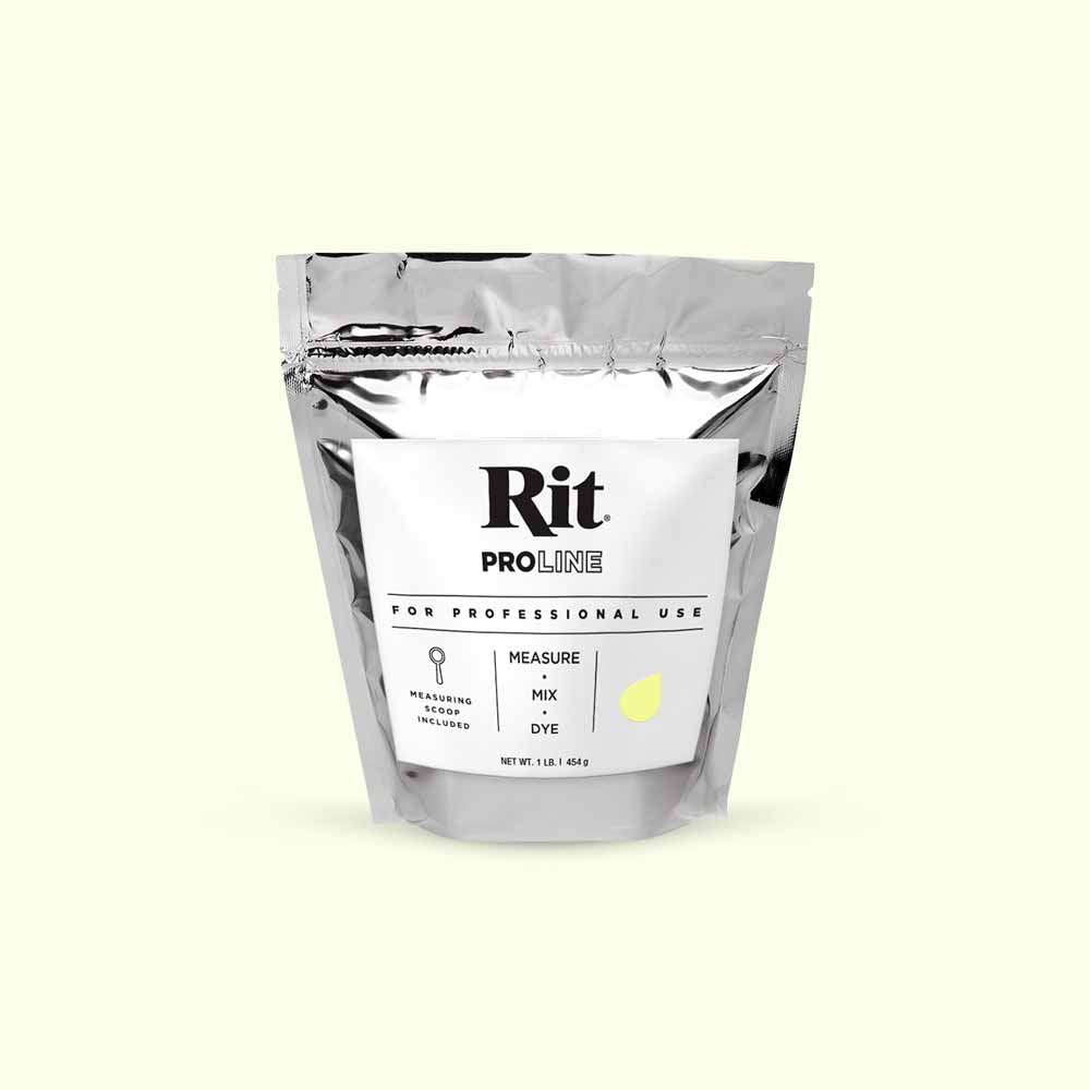 RIT ProLine All-Purpose Powder Dye, Neon Yellow, 454 g (1 lb)