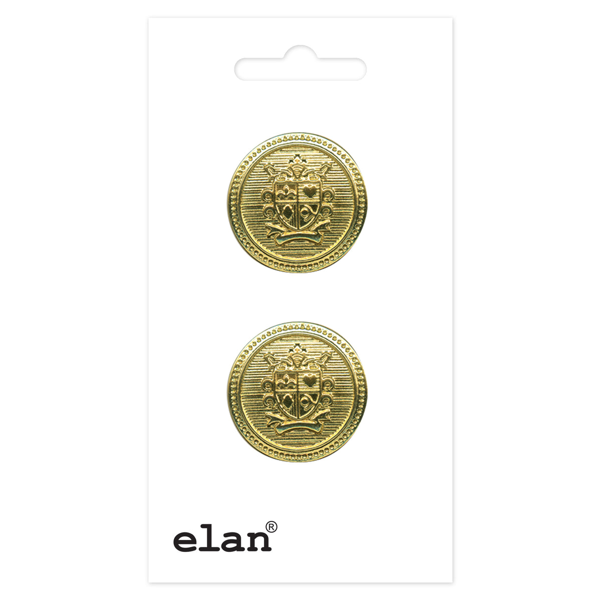 ELAN Shank Button - 20mm (3/4") - 2 count