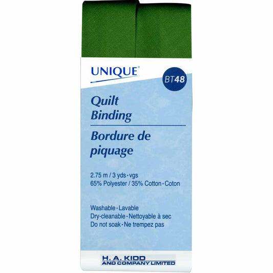UNIQUE Quilt Binding 25mm x 2.75m - Hunter