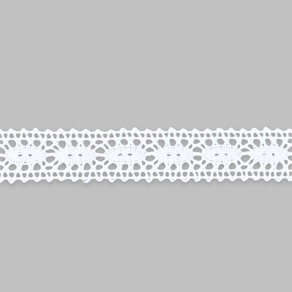 CREATIV DECOR Lace 25 mm White