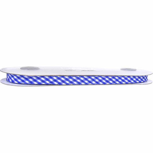 UNIQUE Extra Wide Double Fold Printed Bias Tape 14 mm × 25 m – Royal