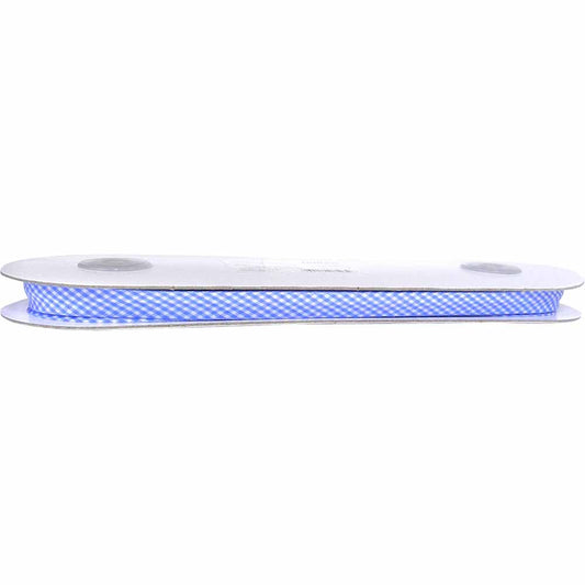 UNIQUE Extra Wide Double Fold Printed Bias Tape 14 mm × 25 m – Baby Blue