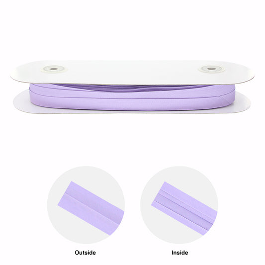 UNIQUE Extra Wide Double Fold Bias Tape — 16mm x 25m — Lavender