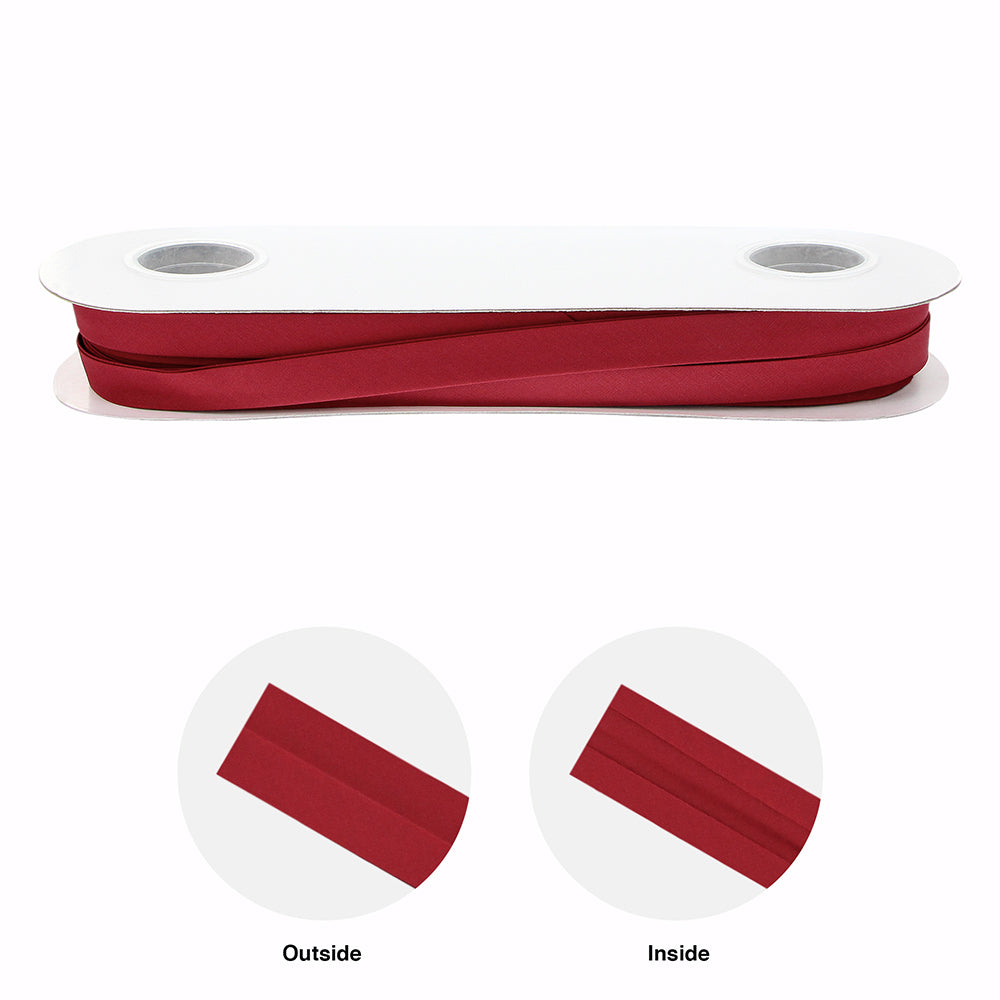 UNIQUE Extra Wide Double Fold Bias Tape 16mm x 25m – Brick