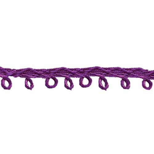 CREATIV DÉCOR Picot Trim 6mm x 25m - Purple