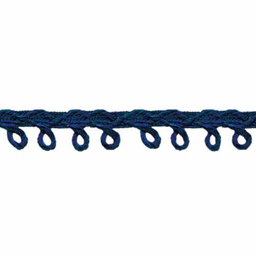 CREATIV DÉCOR Picot Trim – 6 mm × 25 m – Navy