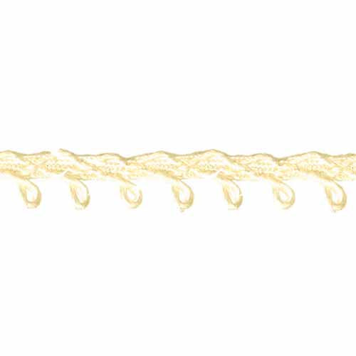 CREATIV DÉCOR Picot Trim – 6 mm × 25 m – Ivory