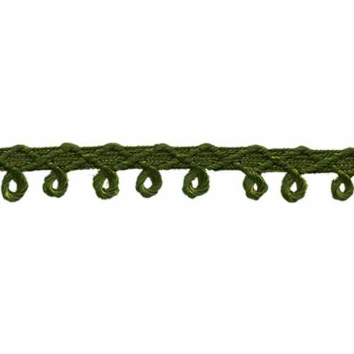 CREATIV DÉCOR Picot Trim 6mm x 25m - Olive