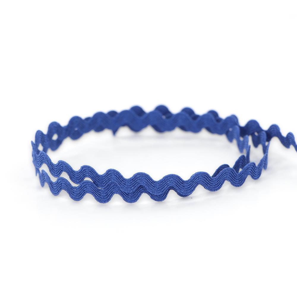 CREATIV DECOR Ric Rac Trim 9 mm Royal