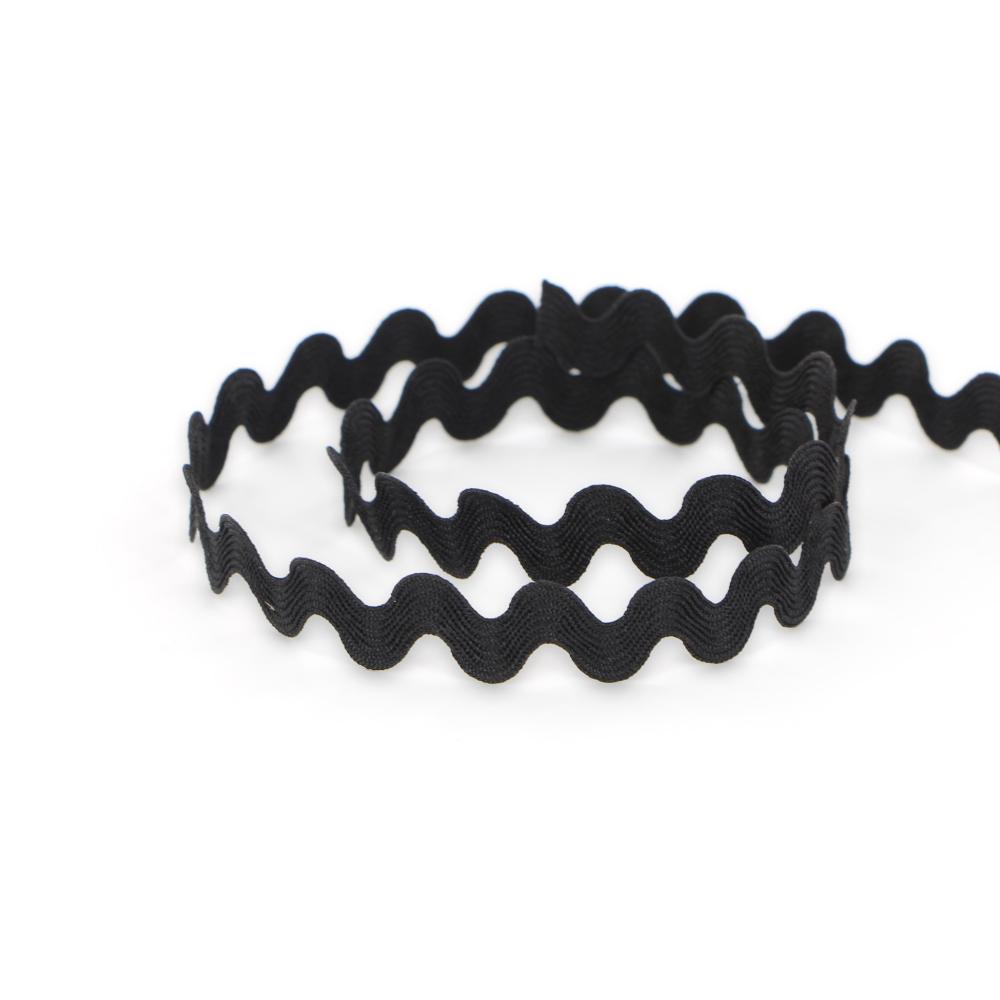CREATIV DÉCOR Ric Rac Trim 13 mm (0.51 in.) Black
