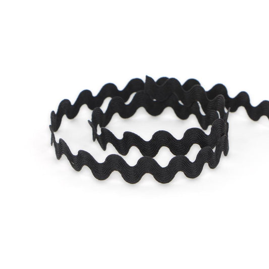 CREATIV DÉCOR Ric Rac Trim 13 mm (0.51 in.) Black