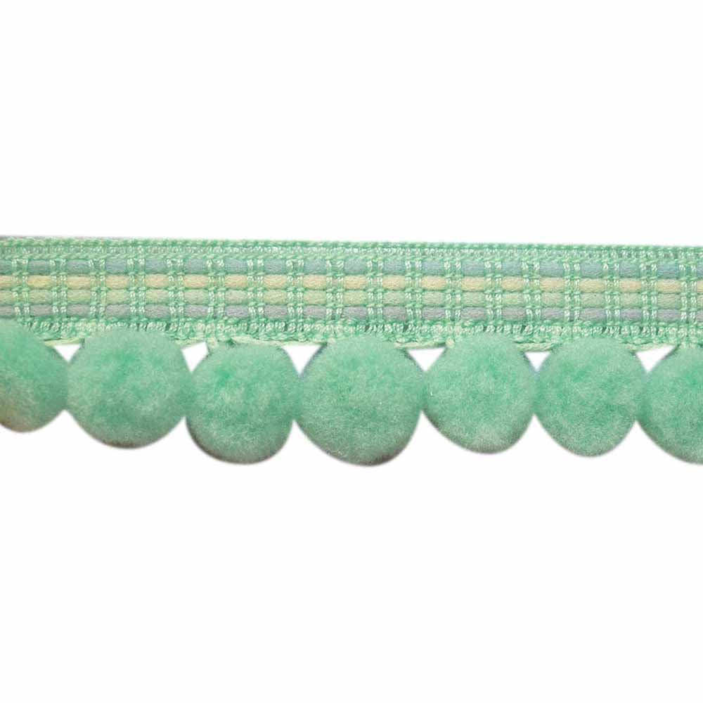 CREATIV DÉCOR Ball Fringe – Green – 29mm x 15m