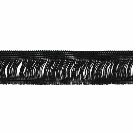 CREATIV DÉCOR Fringe 5cm x 20m - Black
