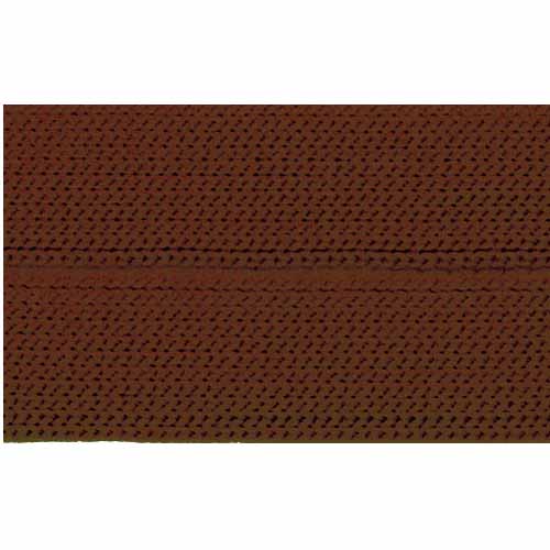 CREATIV DÉCOR Foldover Braid – Brown – 13mm × 20m