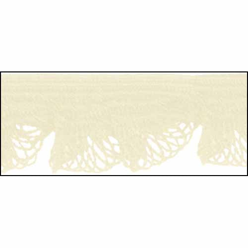 CREATIV DÉCOR Novelty Ruffle 14mm x 20m - Cream