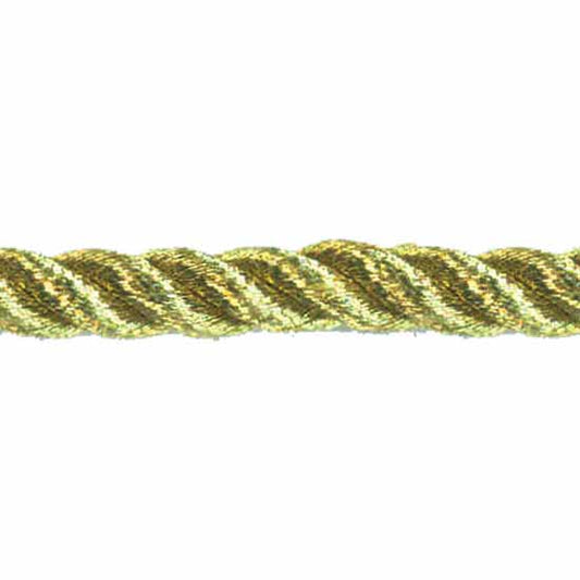 CREATIV DÉCOR Metallic Twisted Cords 6mm x 9m - Gold