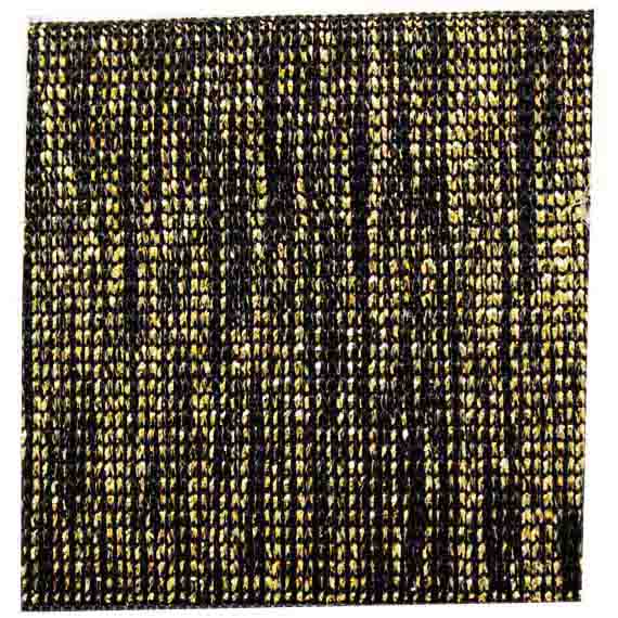 CREATIV DÉCOR Metallic Wide Cinch Elastic 60mm x 10m - Black/Gold