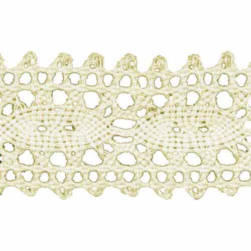 CREATIV DÉCOR Lace 25mm x 20m - Cream