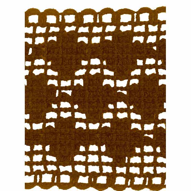 CREATIV DÉCOR Lace 60mm x 20m - Brown