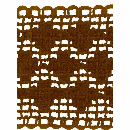 CREATIV DÉCOR Lace 60mm x 20m - Brown