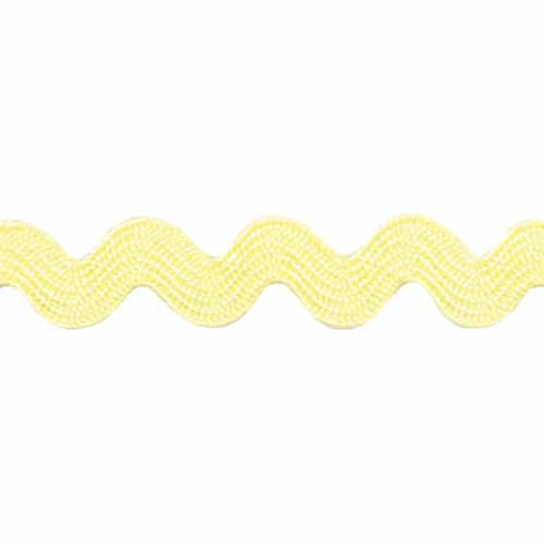 CREATIV DÉCOR Rick Rack – Yellow – 9mm × 40m
