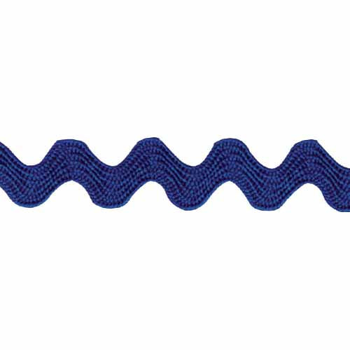 CREATIV DÉCOR Rick Rack – Royal – 9mm × 40m
