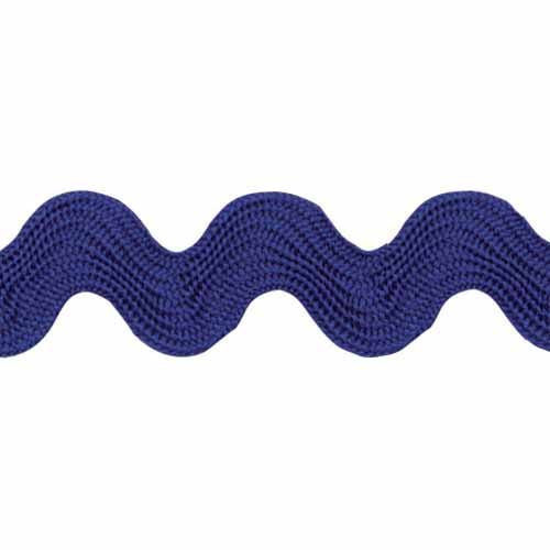 CREATIV DÉCOR Rick Rack – Royal – 13mm × 30m