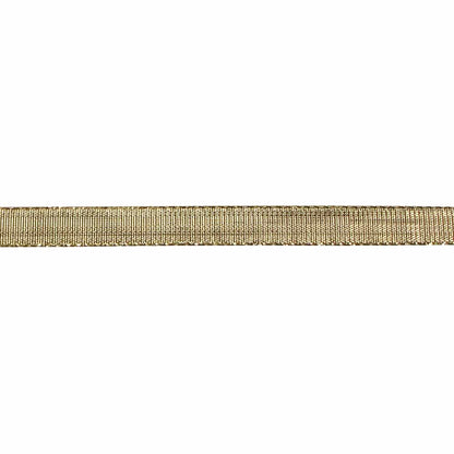 CREATIV DECOR Decorative Metallic Ribbon 9 mm x 50 m - Gold - alternate view