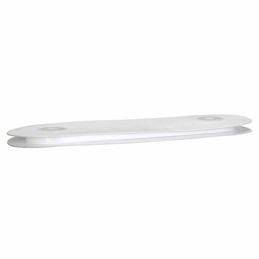 CREATIV DÉCOR Double Face Satin Ribbon 6mm x 40m - White
